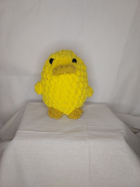 Crochet chicken plushie