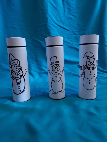 Snowman Stainless Steel Waterbottle