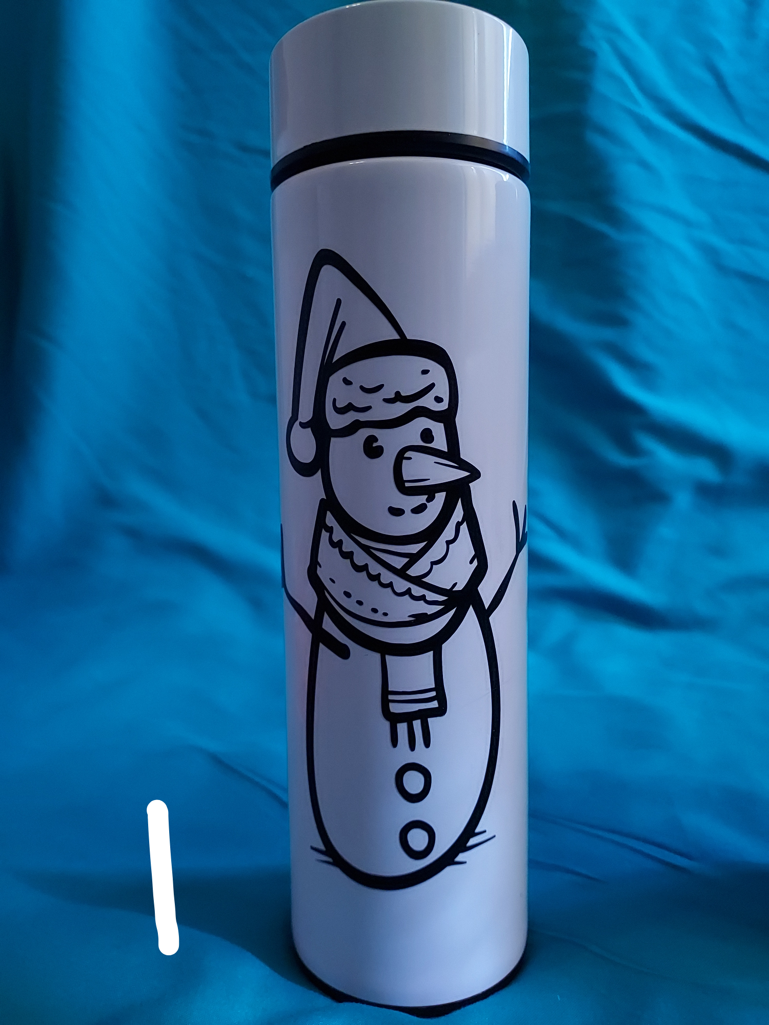 Snowman Stainless Steel Waterbottle