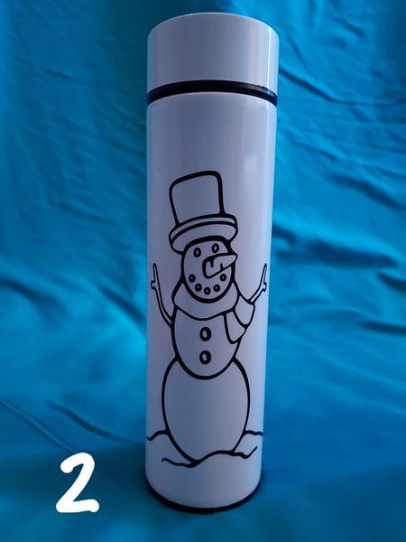 Snowman Stainless Steel Waterbottle